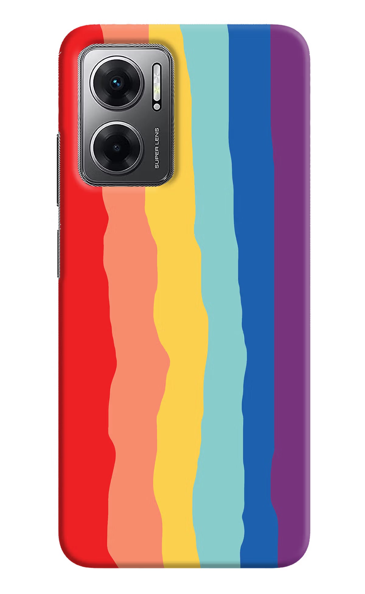 Rainbow Redmi 11 Prime 5G Hard Case Back Cover by Casekaro
