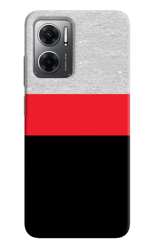 Tri Color Pattern Redmi 11 Prime 5G Hard Case Back Cover by Casekaro