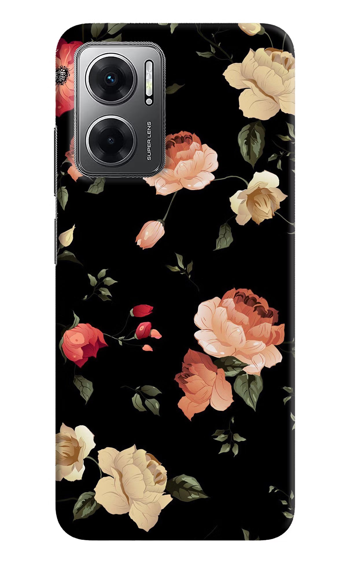 Flowers Redmi 11 Prime 5G Hard Case Back Cover by Casekaro