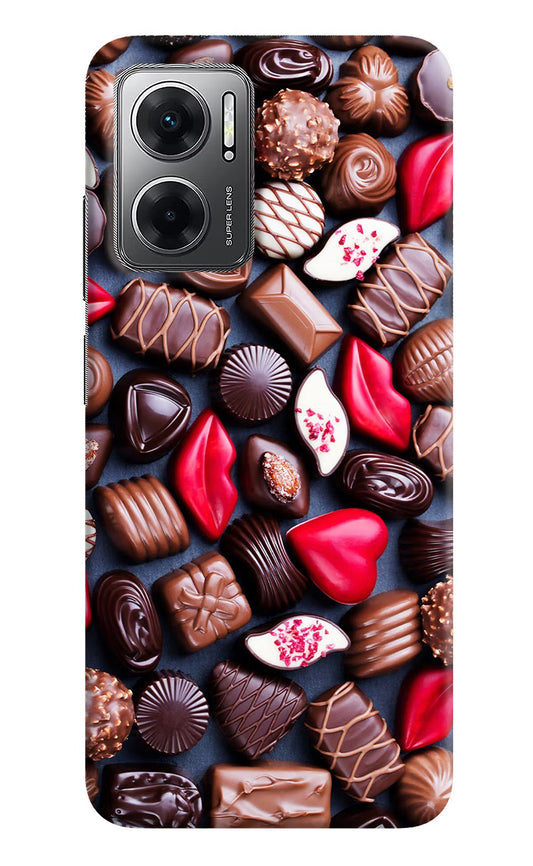 Chocolates Redmi 11 Prime 5G Hard Case Back Cover by Casekaro
