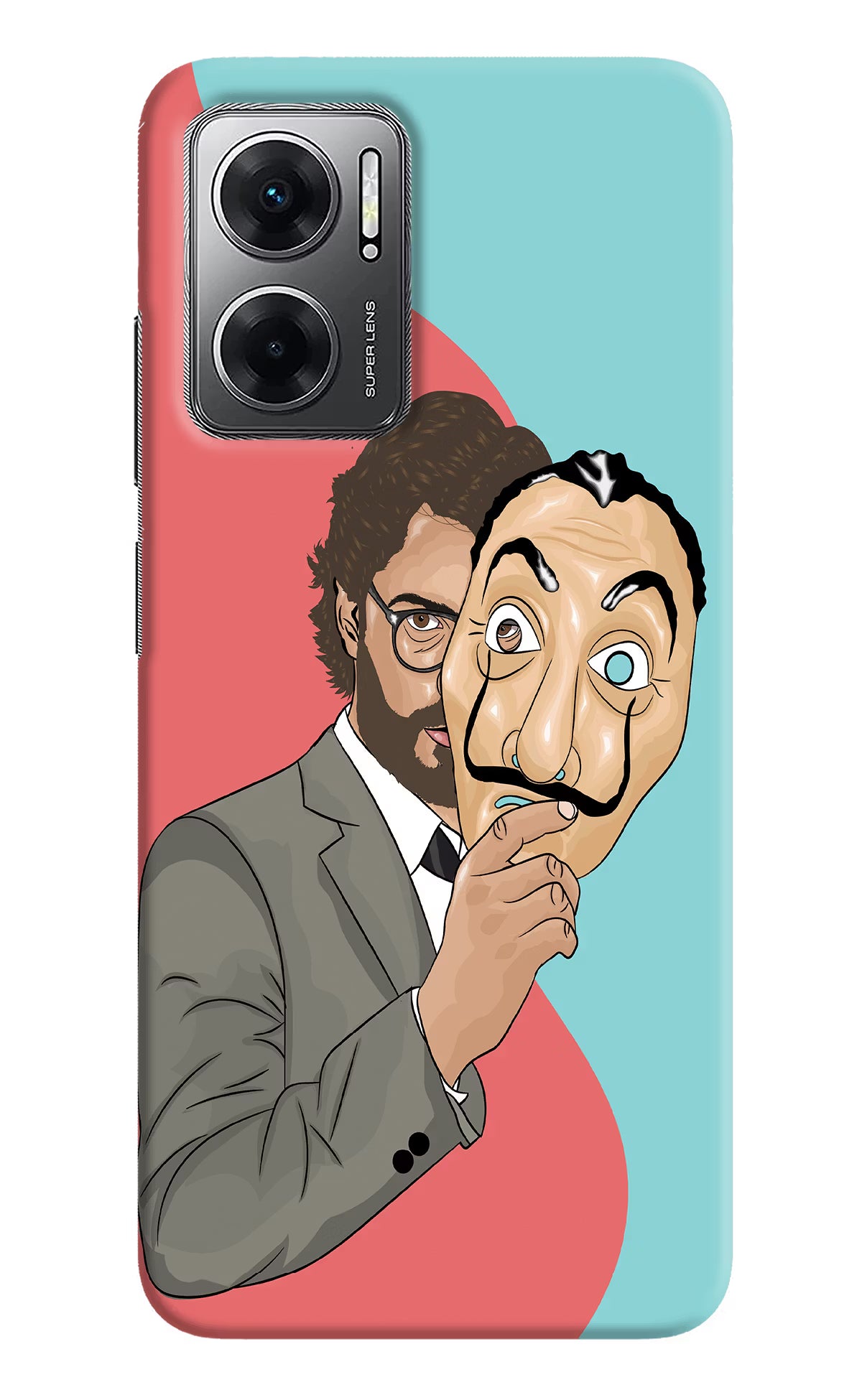 Professor Redmi 11 Prime 5G Hard Case Back Cover by Casekaro