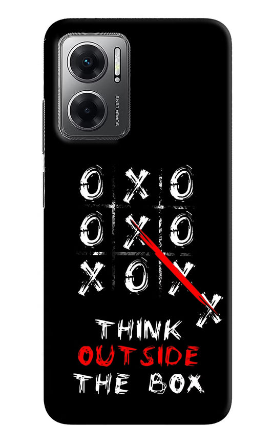 Think out of the BOX Redmi 11 Prime 5G Hard Case Back Cover by Casekaro