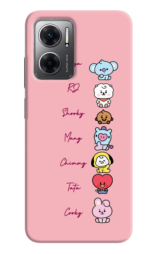 BTS names Redmi 11 Prime 5G Hard Case Back Cover by Casekaro