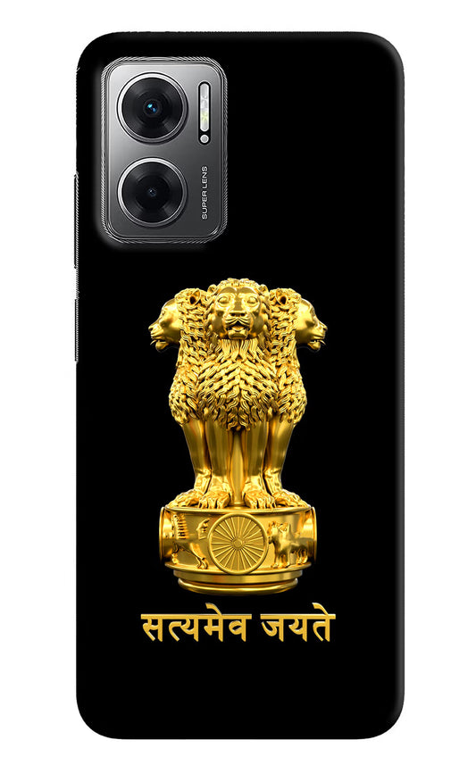 Satyamev Jayate Golden Redmi 11 Prime 5G Hard Case Back Cover by Casekaro