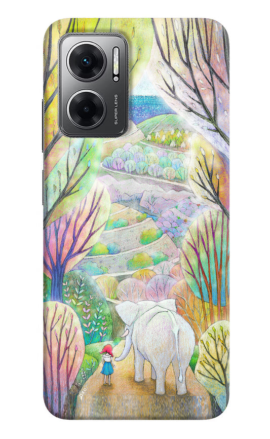 Nature Painting Redmi 11 Prime 5G Hard Case Back Cover by Casekaro