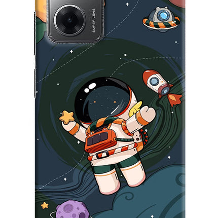 Cartoon Astronaut Redmi 11 Prime 5G Hard Case Back Cover by Casekaro