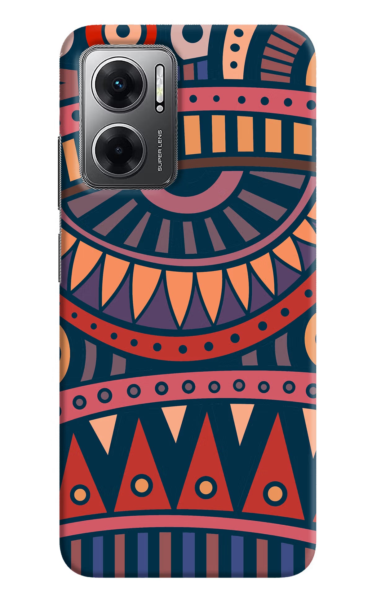 African Culture Design Redmi 11 Prime 5G Hard Case Back Cover by Casekaro