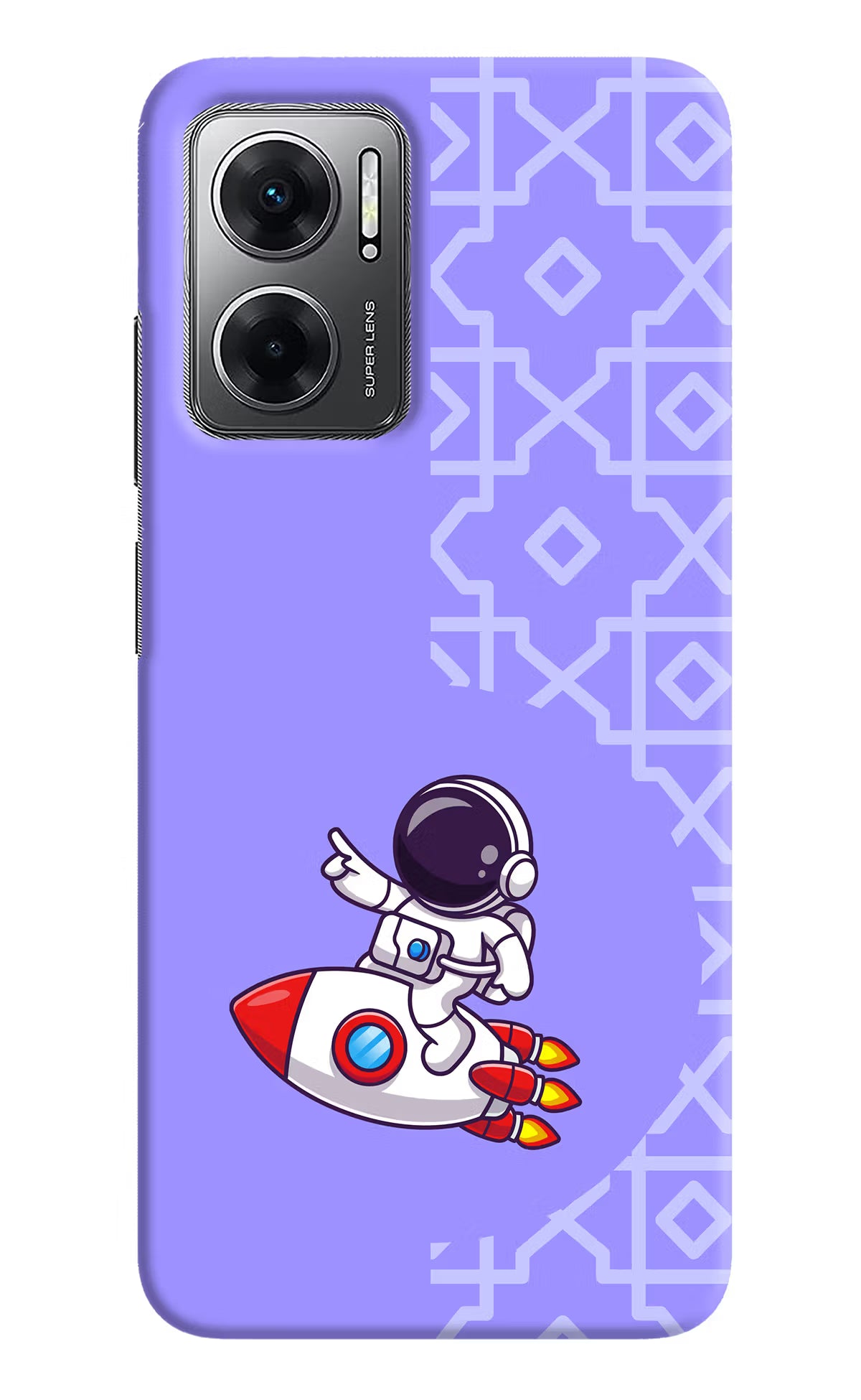 Cute Astronaut Redmi 11 Prime 5G Hard Case Back Cover by Casekaro