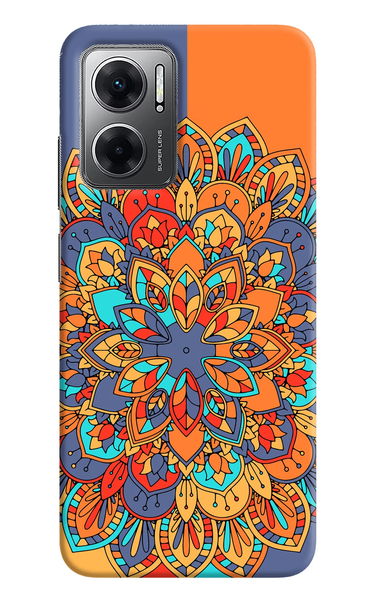 Color Mandala Redmi 11 Prime 5G Hard Case Back Cover by Casekaro