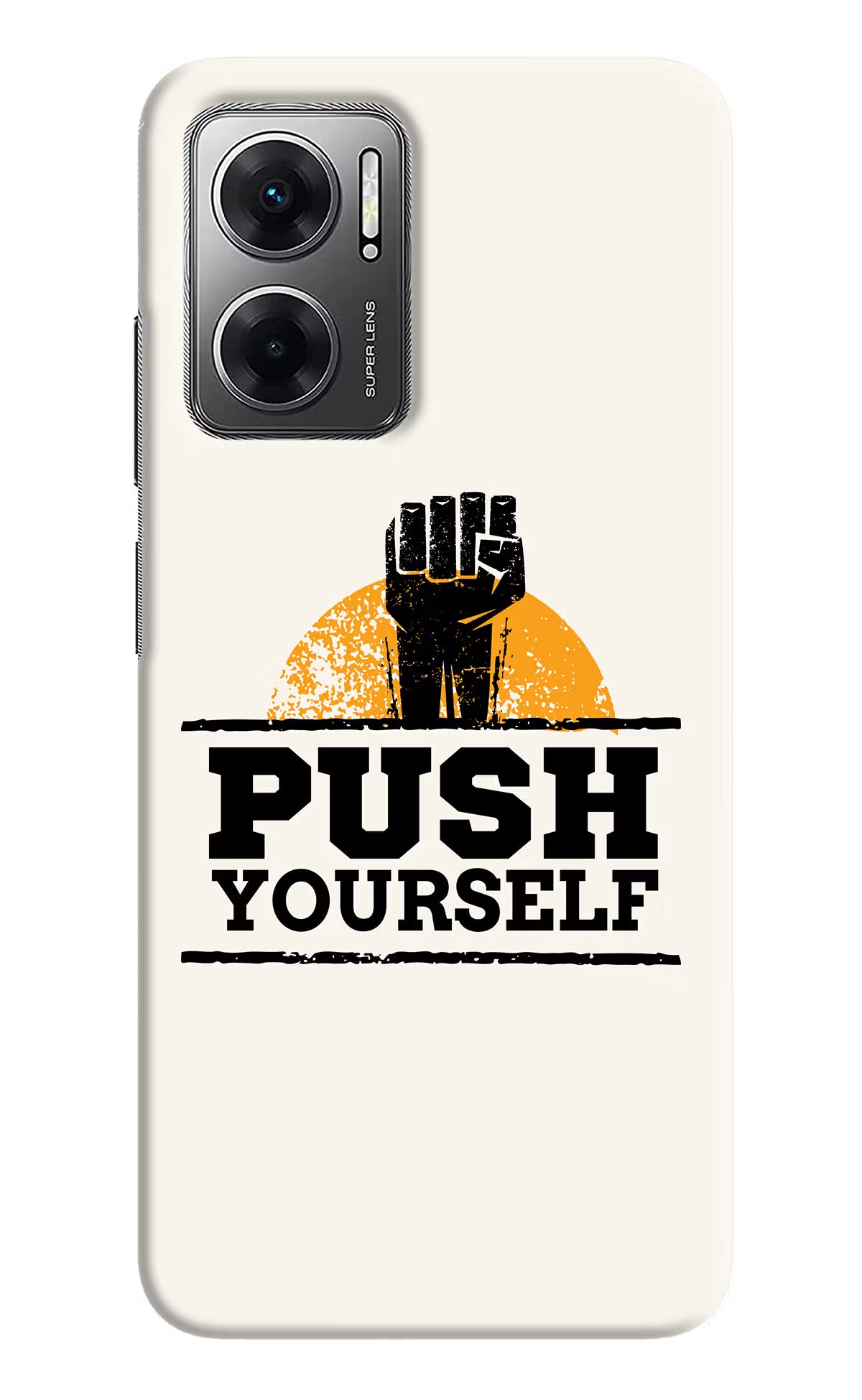 Push Yourself Redmi 11 Prime 5G Hard Case Back Cover by Casekaro