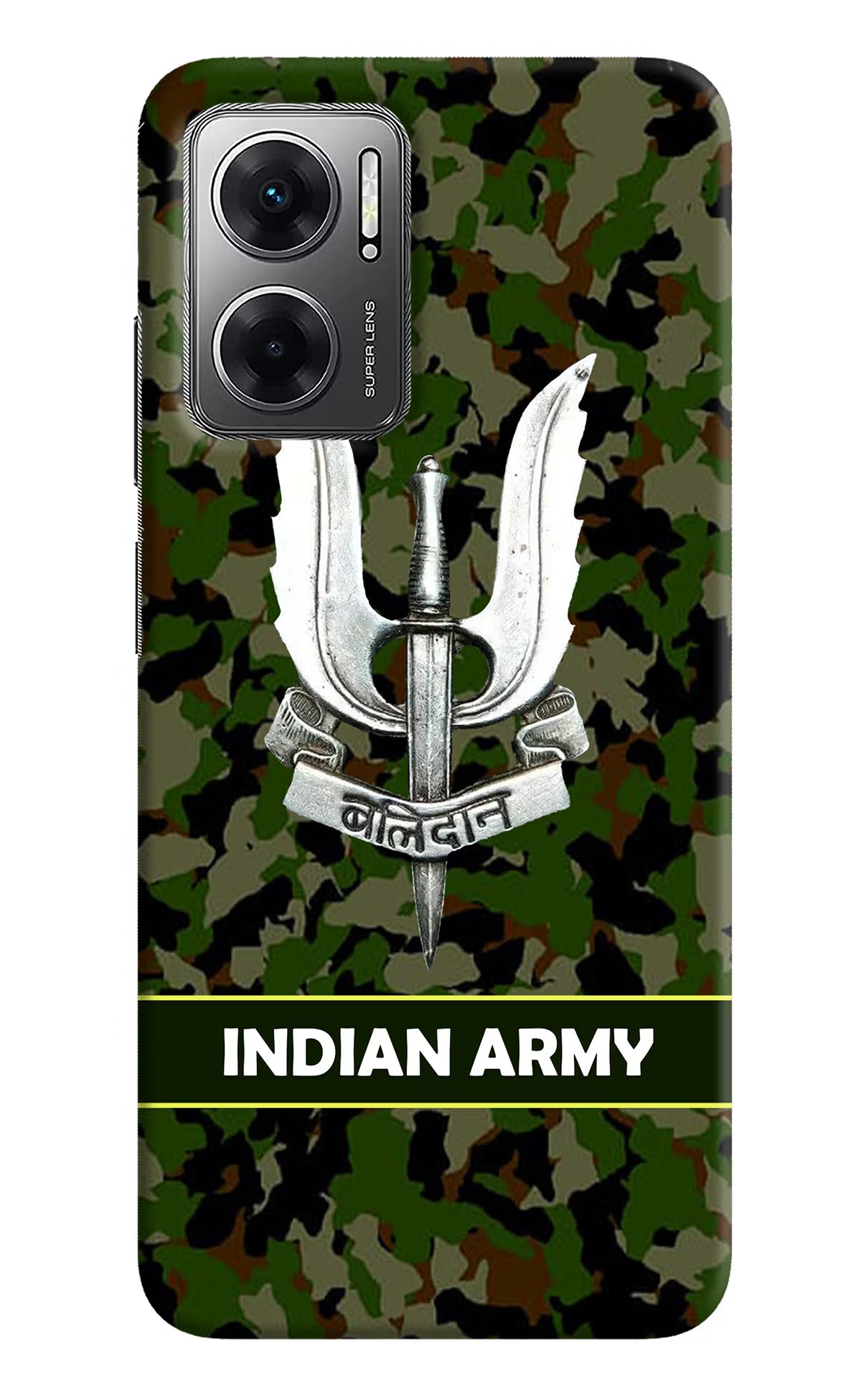 Balidan Indian Logo Redmi 11 Prime 5G Hard Case Back Cover by Casekaro