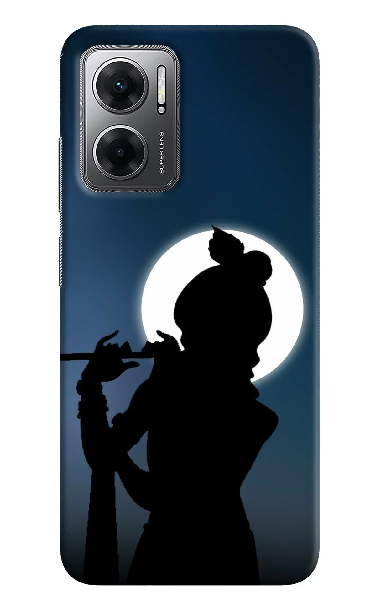 Shri Krishna Silhouette Redmi 11 Prime 5G Hard Case Back Cover by Casekaro