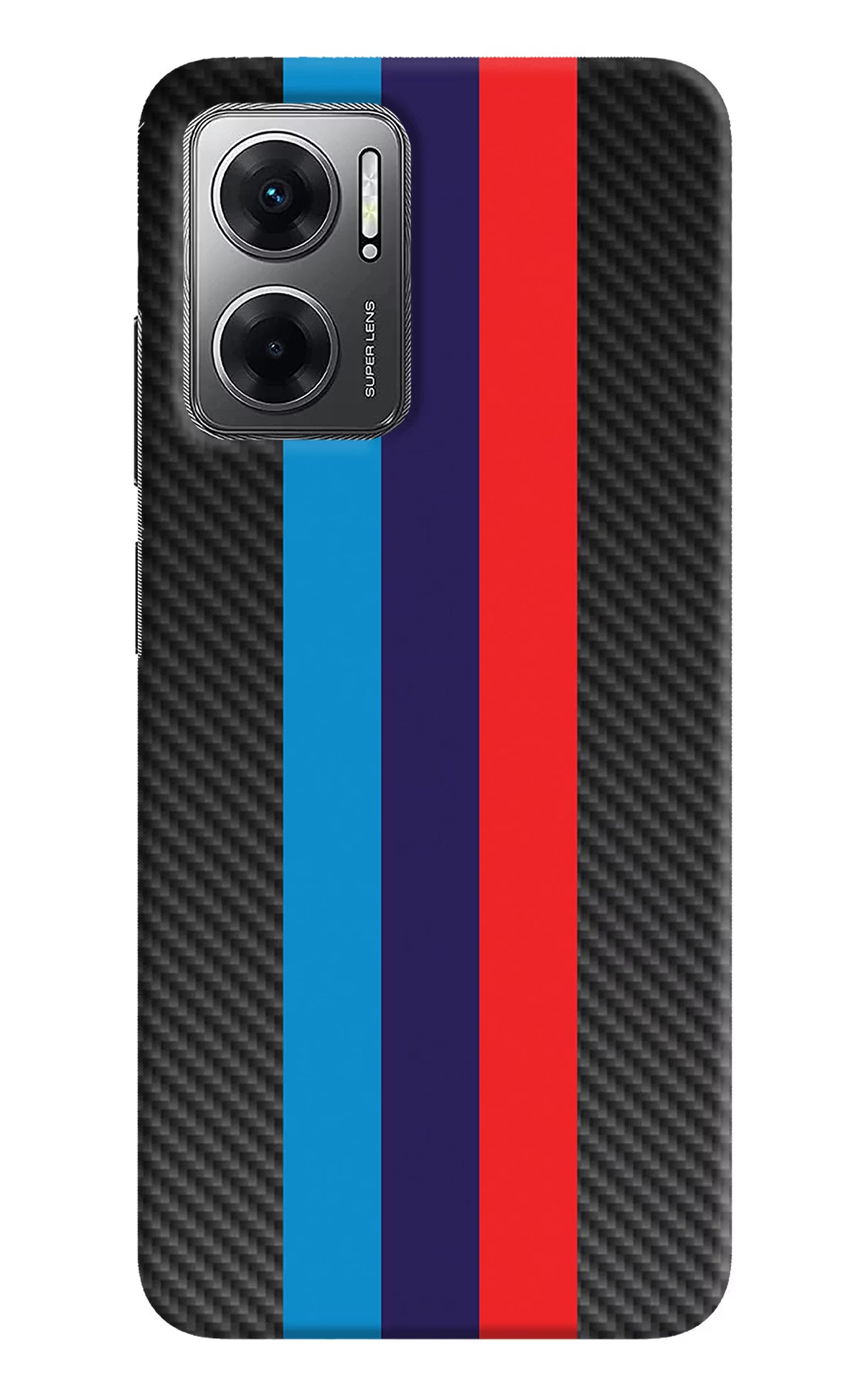BMW Stripes Pattern Redmi 11 Prime 5G Hard Case Back Cover by Casekaro