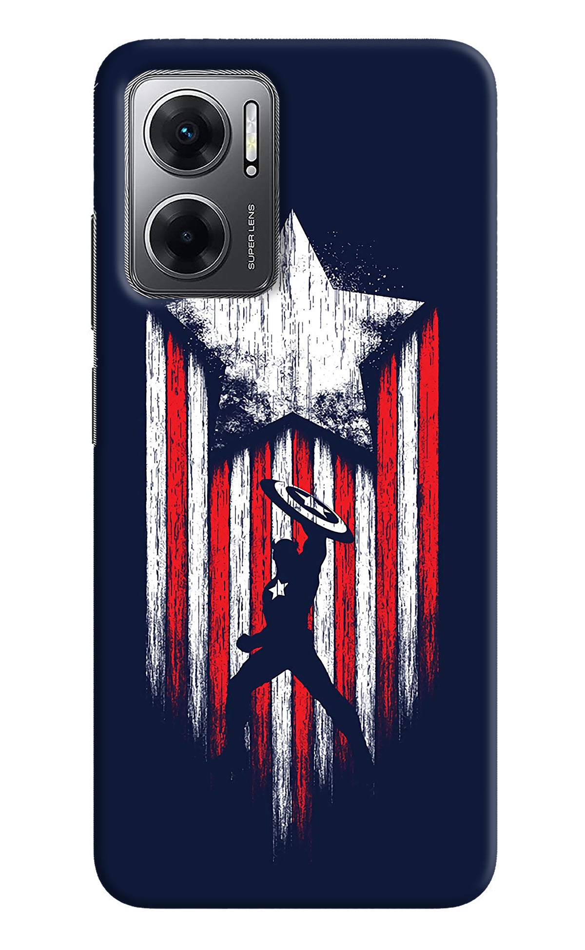 Captain America Marvel Art Redmi 11 Prime 5G Back Cover