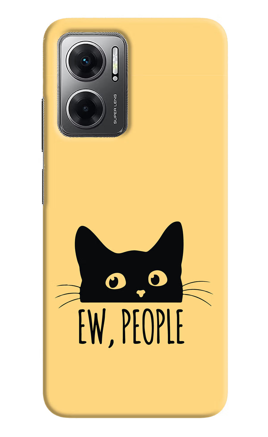Ew People Catitude Redmi 11 Prime 5G Back Cover, Hard case