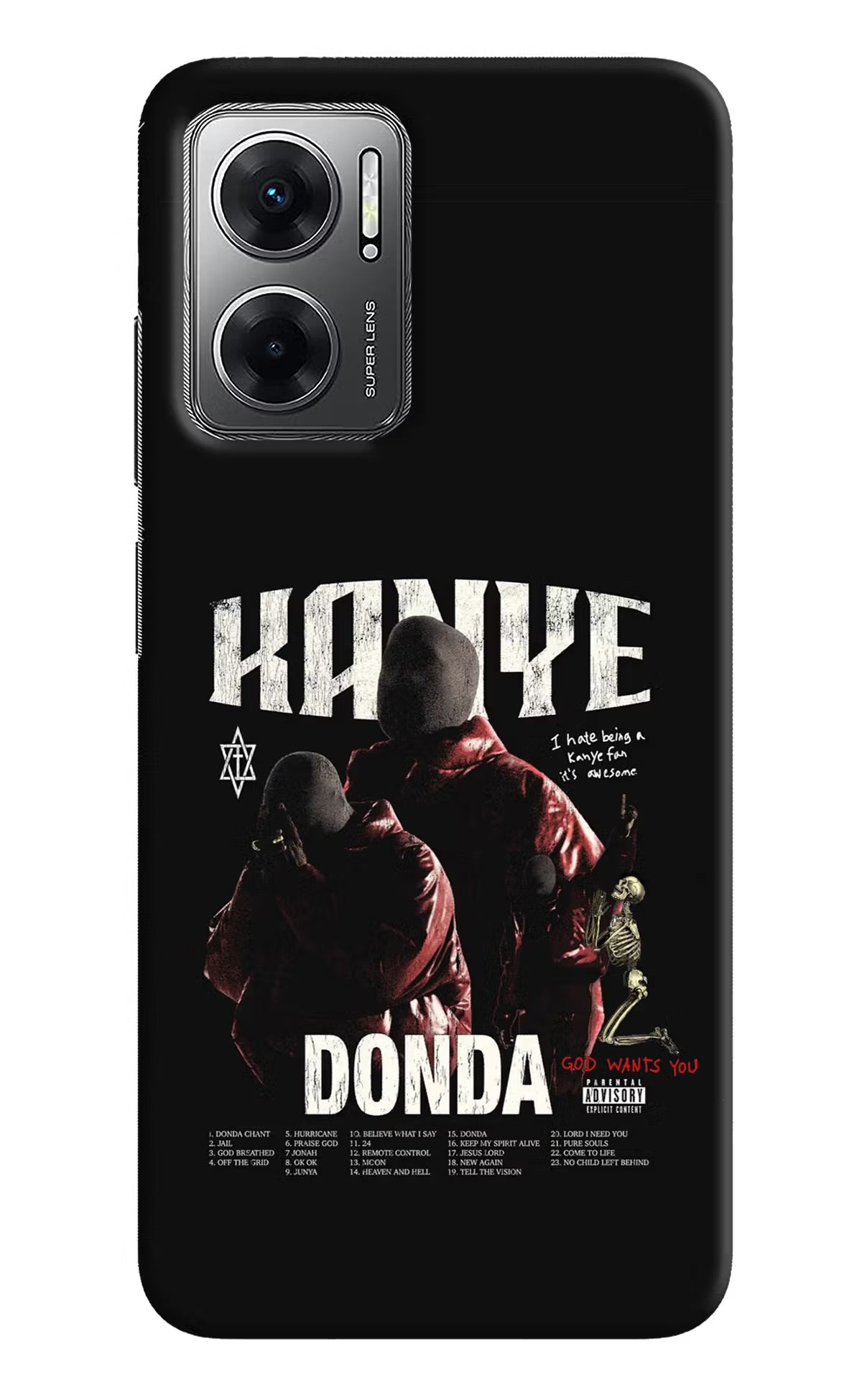 Donda Kanye West Redmi 11 Prime 5G Hard Case Back Cover by Casekaro