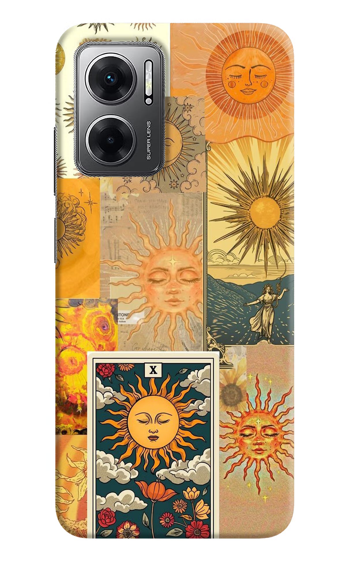 Sun Redmi 11 Prime 5G Hard Case Back Cover by Casekaro