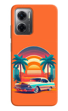 Palm Drive 80s Redmi 11 Prime 5G Hard Case Back Cover by Casekaro