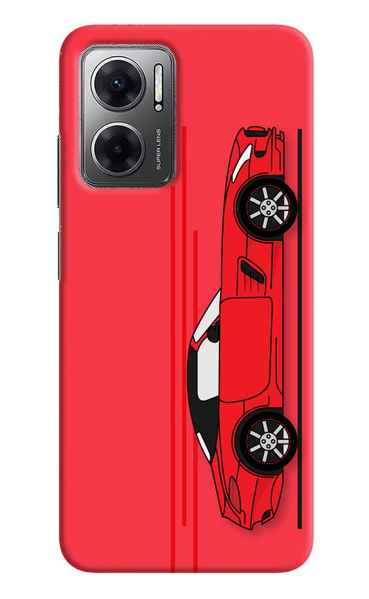 Red Velocity Redmi 11 Prime 5G Hard Case Back Cover by Casekaro
