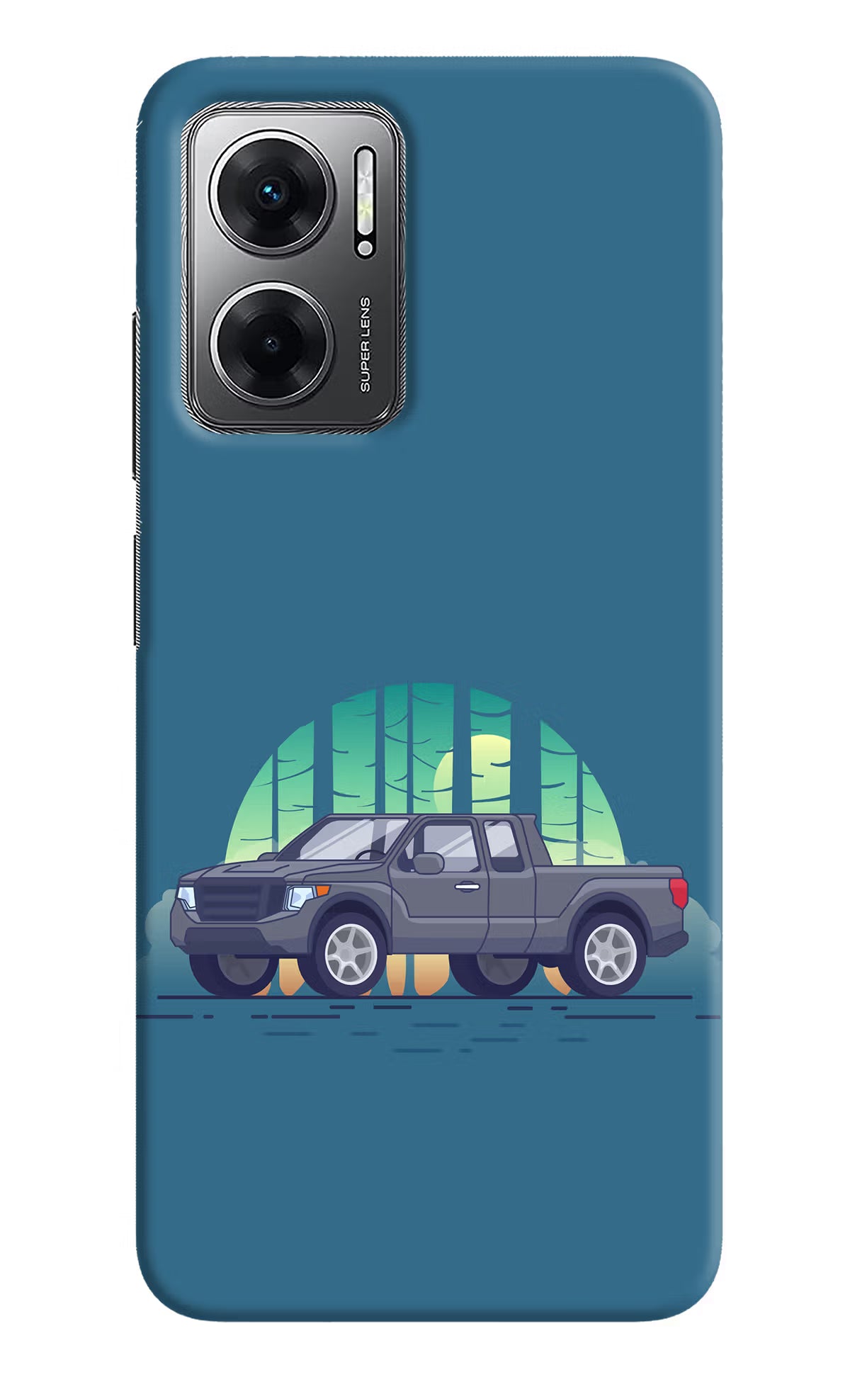Retro Garage Vibe Redmi 11 Prime 5G Hard Case Back Cover by Casekaro