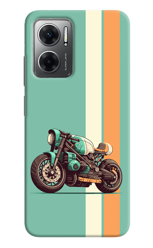 Striped Moto Drift Redmi 11 Prime 5G Hard Case Back Cover by Casekaro