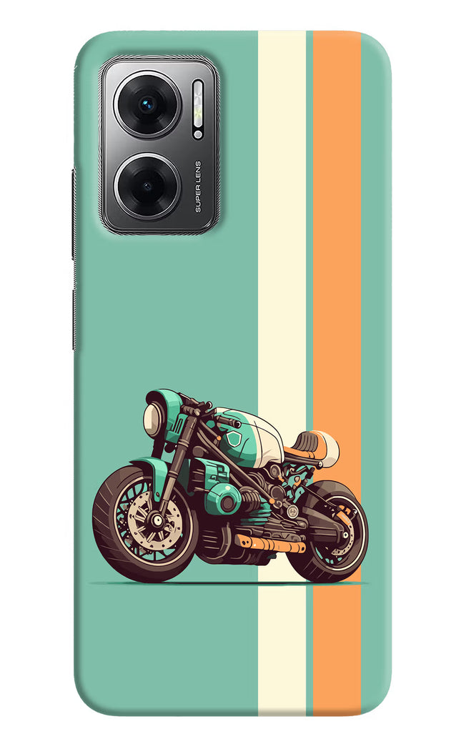 Striped Moto Drift Redmi 11 Prime 5G Hard Case Back Cover by Casekaro