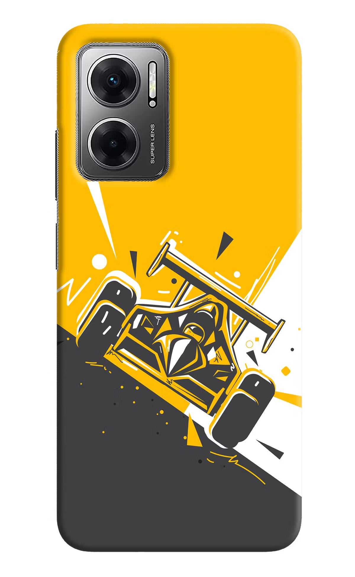 Track King Redmi 11 Prime 5G Hard Case Back Cover by Casekaro