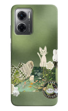 Aesthetic anime Redmi 11 Prime 5G Hard Case Back Cover by Casekaro