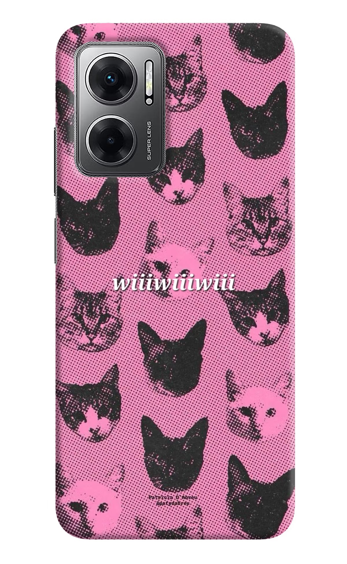 Pink Cats Redmi 11 Prime 5G Back Cover