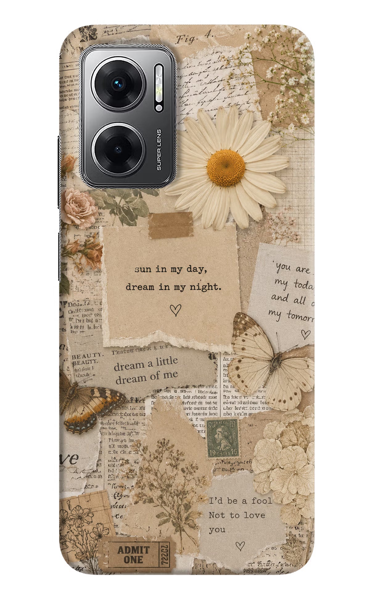 Vintage case Redmi 11 Prime 5G Back Cover