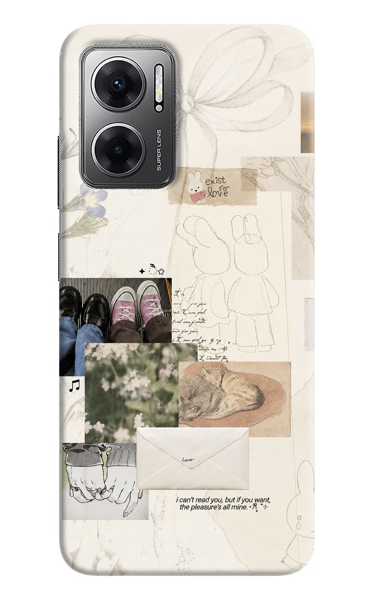 Soft Aesthetic Redmi 11 Prime 5G Back Cover