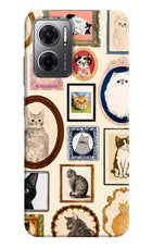Mirror Cats Redmi 11 Prime 5G Hard Case Back Cover by Casekaro