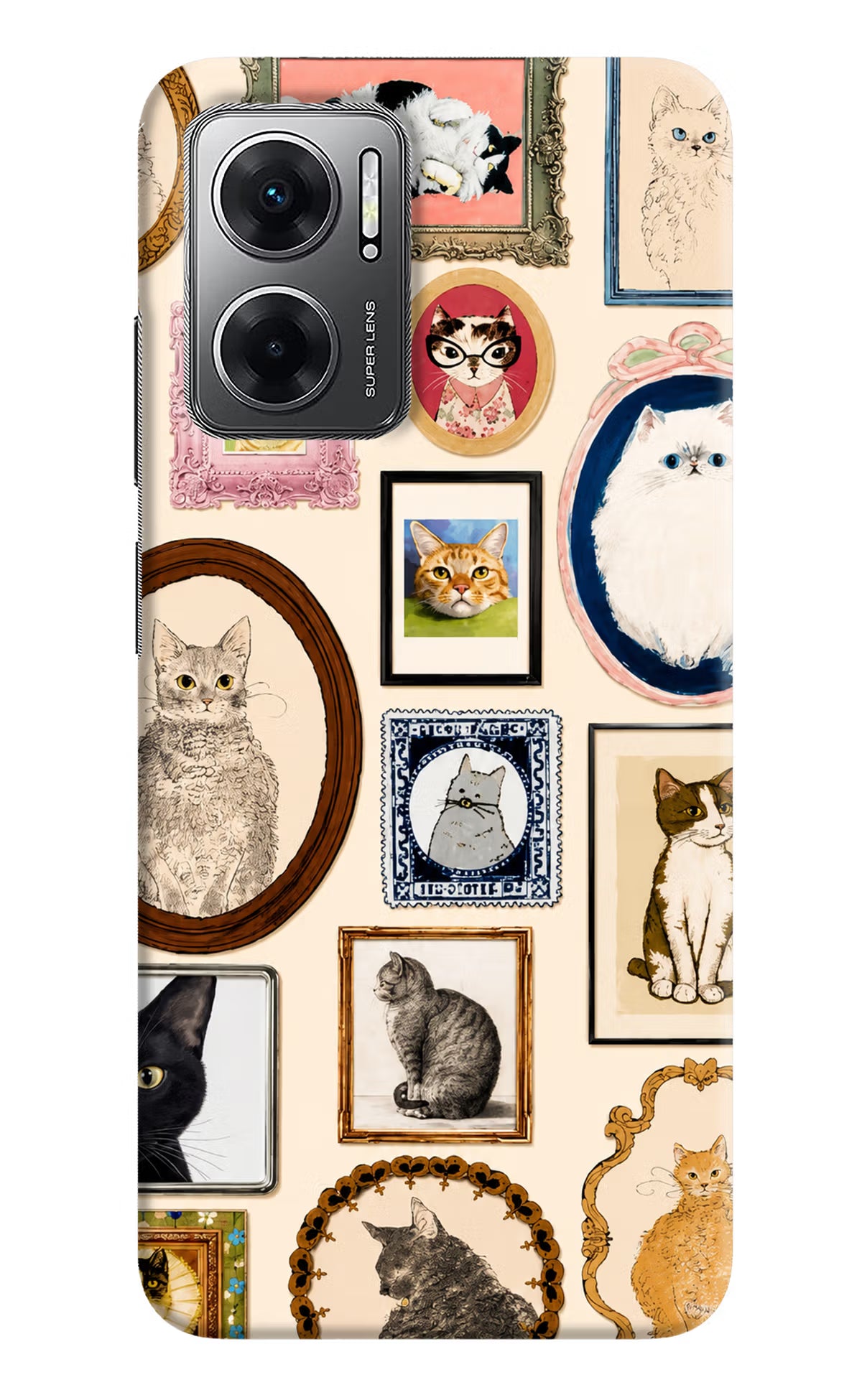 Mirror Cats Redmi 11 Prime 5G Back Cover
