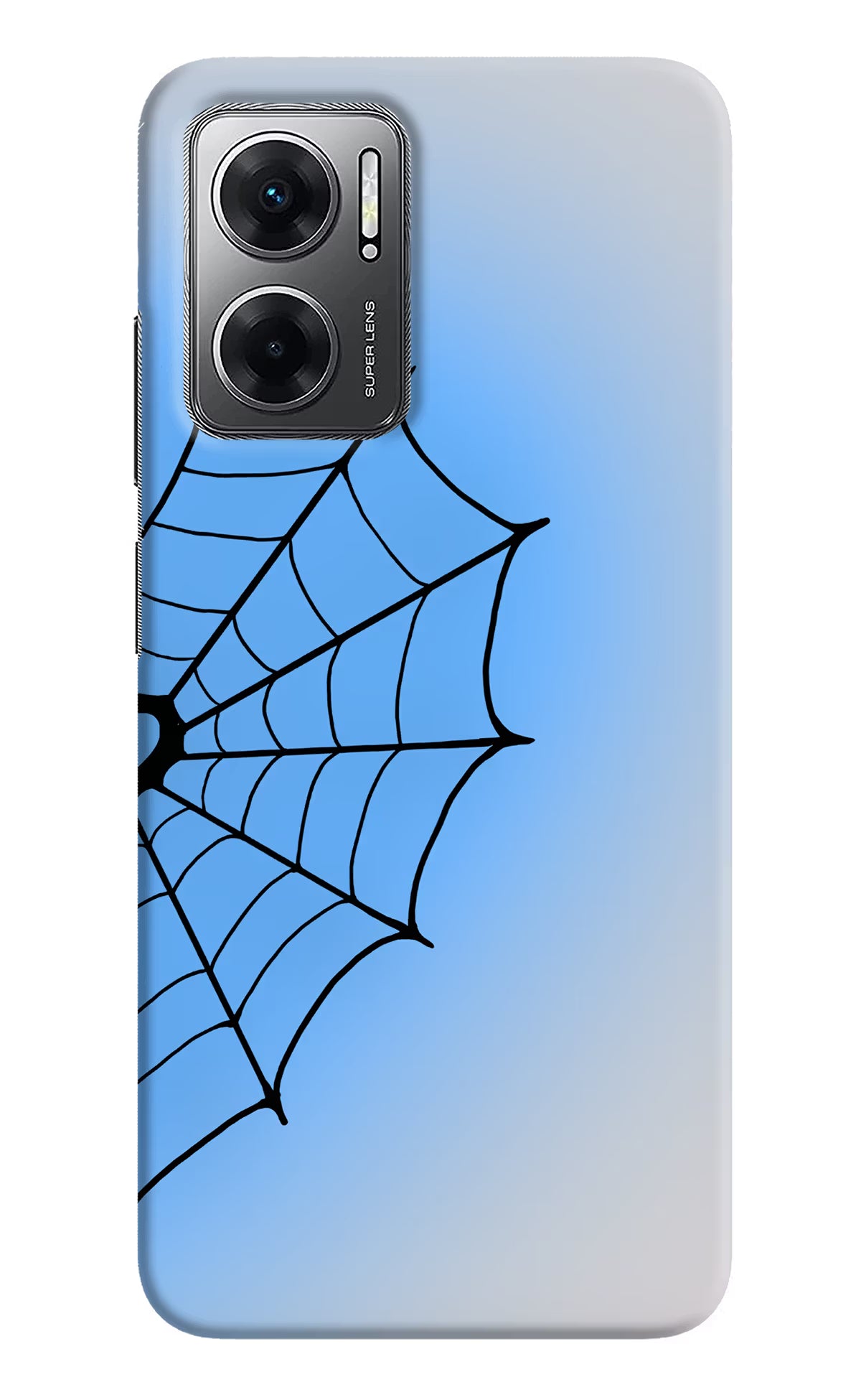 Blue Web Redmi 11 Prime 5G Back Cover