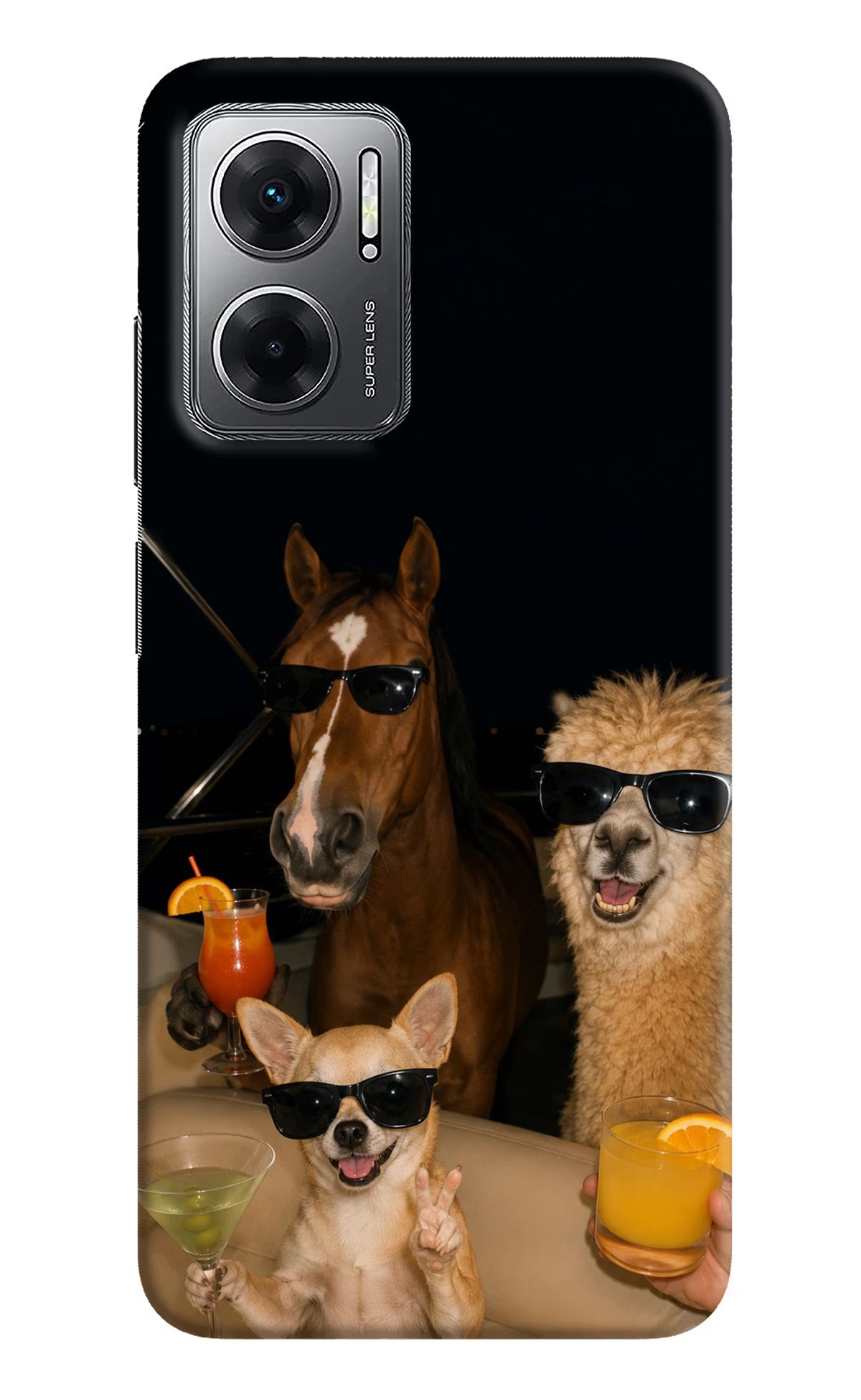 Party Squad Redmi 11 Prime 5G Back Cover