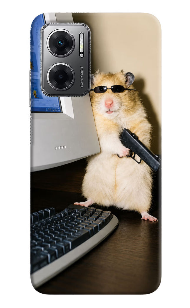 Hacker Hamster Redmi 11 Prime 5G Hard Case Back Cover by Casekaro
