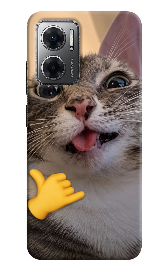 Silly Cat Call Redmi 11 Prime 5G Hard Case Back Cover by Casekaro