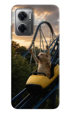 Rollercoaster Dog Redmi 11 Prime 5G Hard Case Back Cover by Casekaro