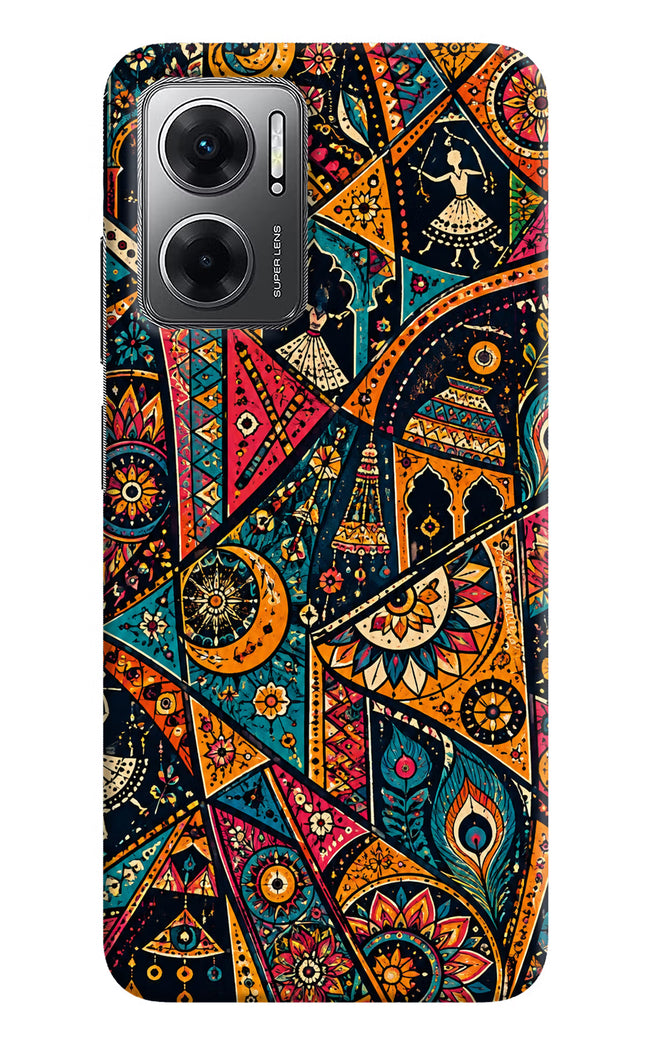 Folk Print Redmi 11 Prime 5G Hard Case Back Cover by Casekaro