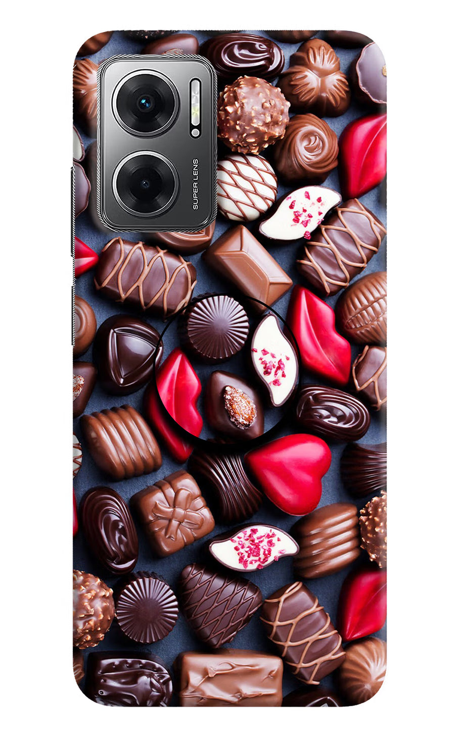 Chocolates Redmi 11 Prime 5G Pop Case, Hard case