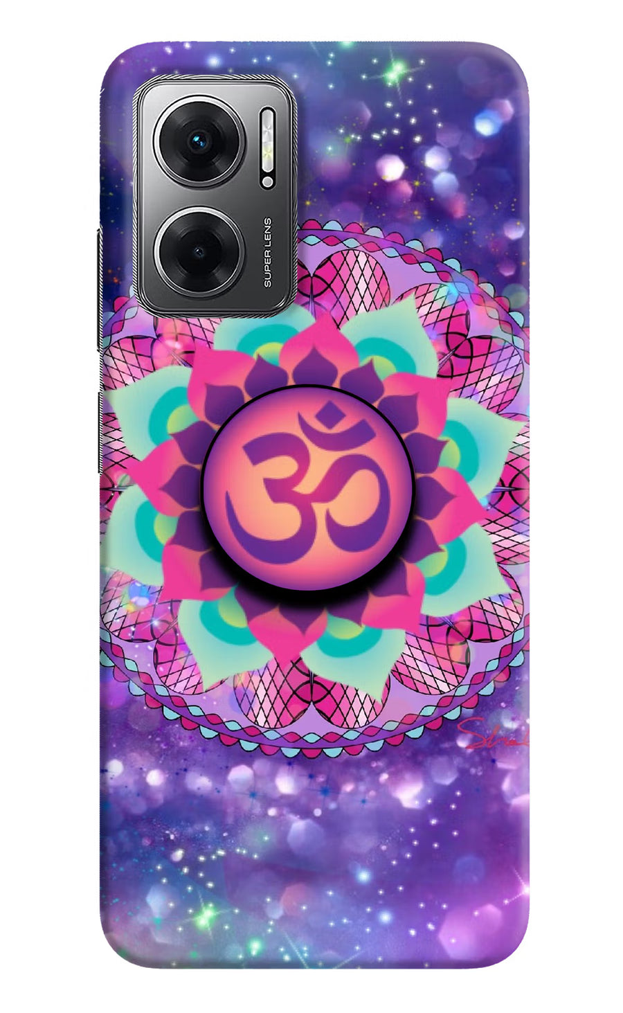 Om Purple Redmi 11 Prime 5G Pop Case, Hard case
