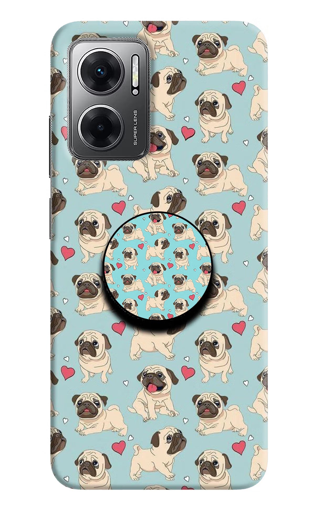 Pug Dog Redmi 11 Prime 5G Pop Case by Casekaro
