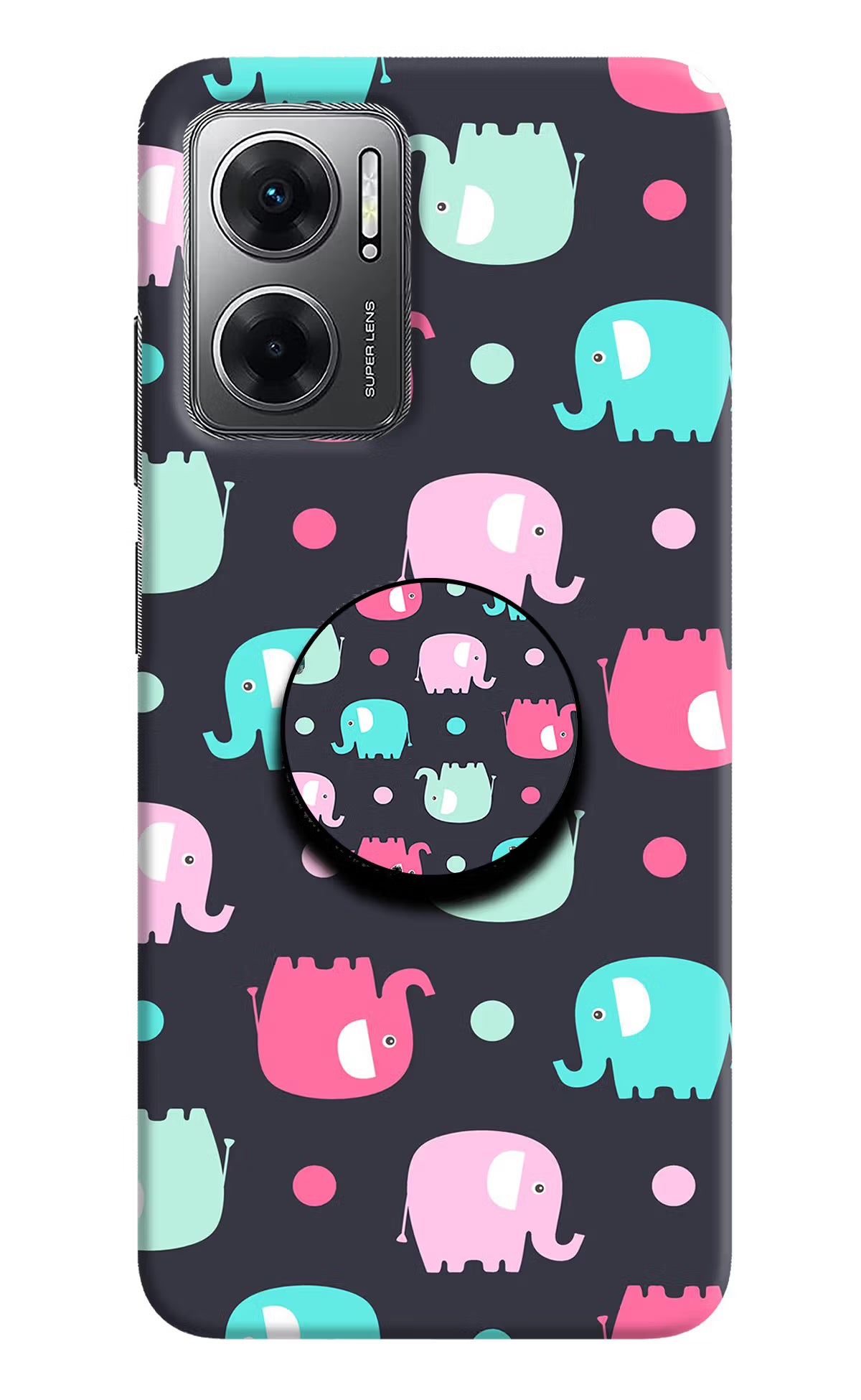 Baby Elephants Redmi 11 Prime 5G Pop Case by Casekaro