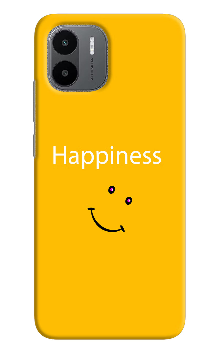 Happiness With Smiley Redmi A1/A2 Back Cover, Hard case