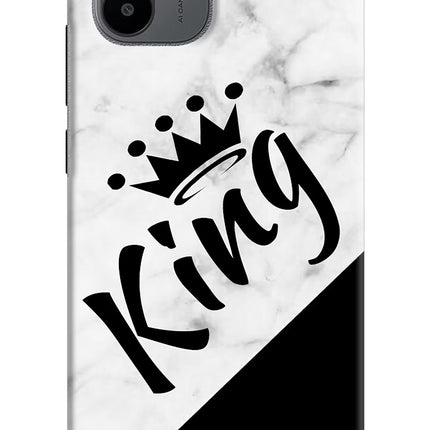 King Redmi A1/A2 Hard Case Back Cover by Casekaro