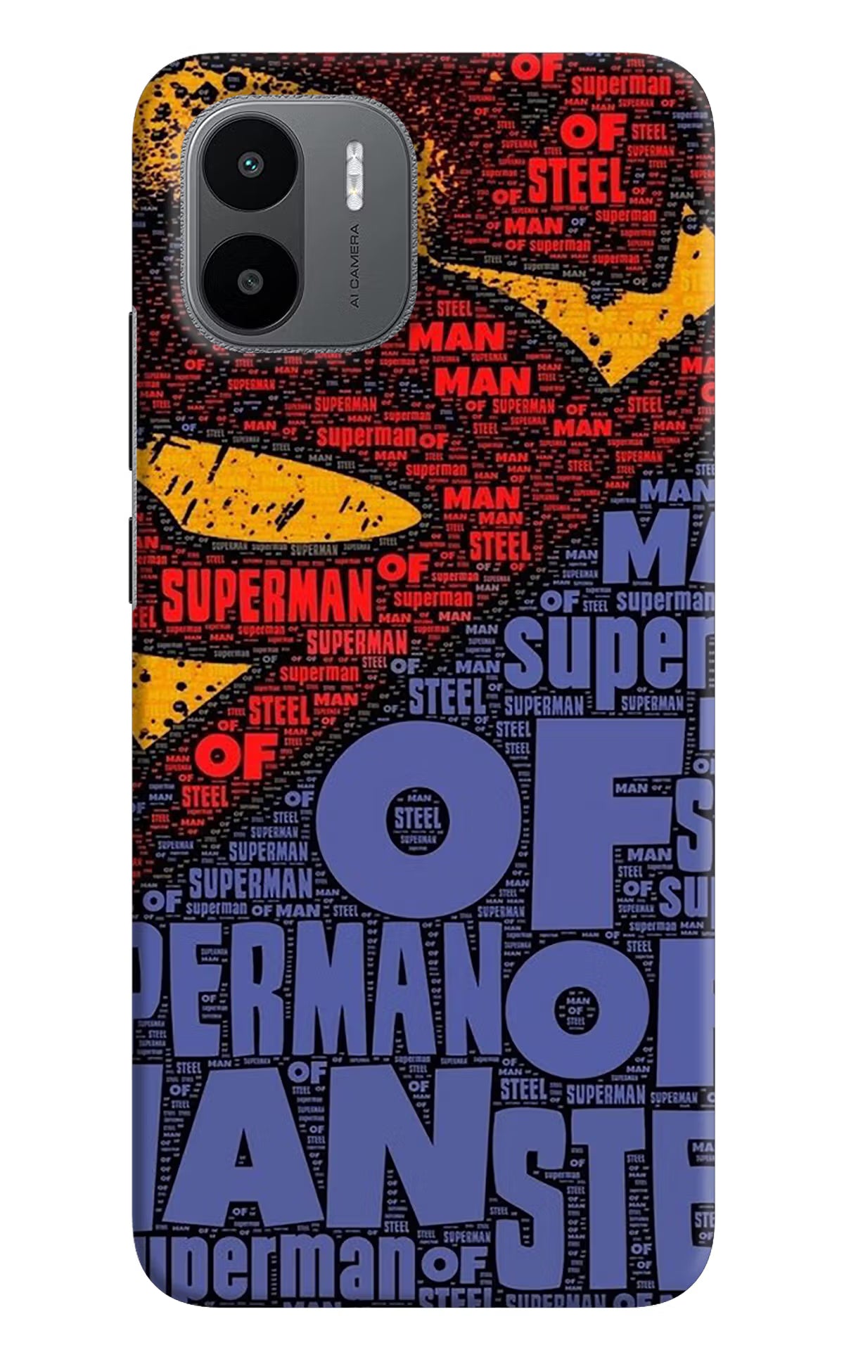 Superman Redmi A1/A2 Hard Case Back Cover by Casekaro