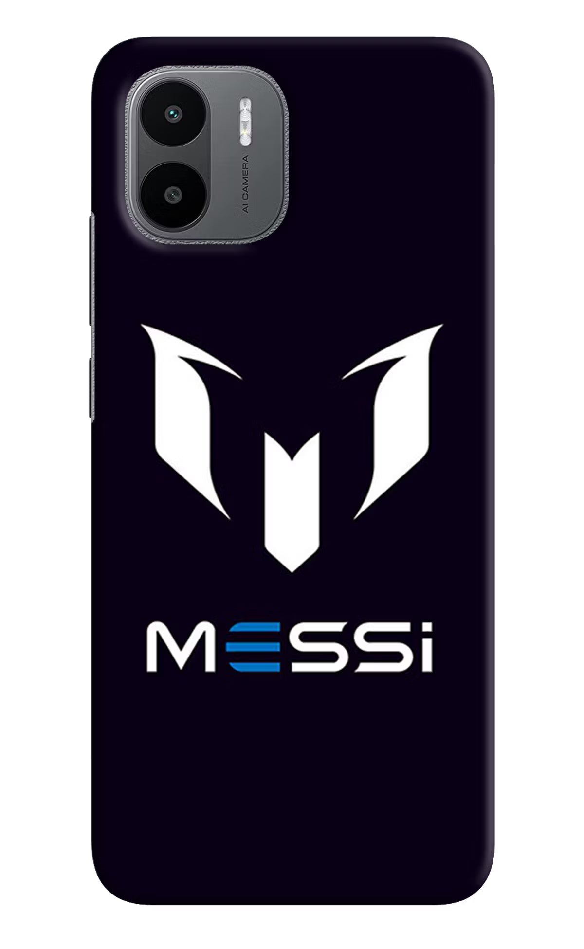 Messi Logo Redmi A1/A2 Hard Case Back Cover by Casekaro