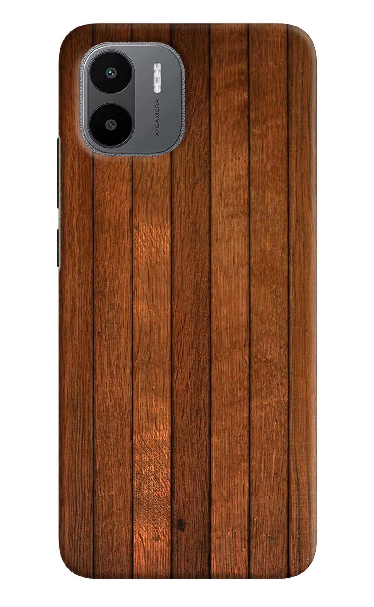 Wooden Artwork Bands Redmi A1/A2 Hard Case Back Cover by Casekaro