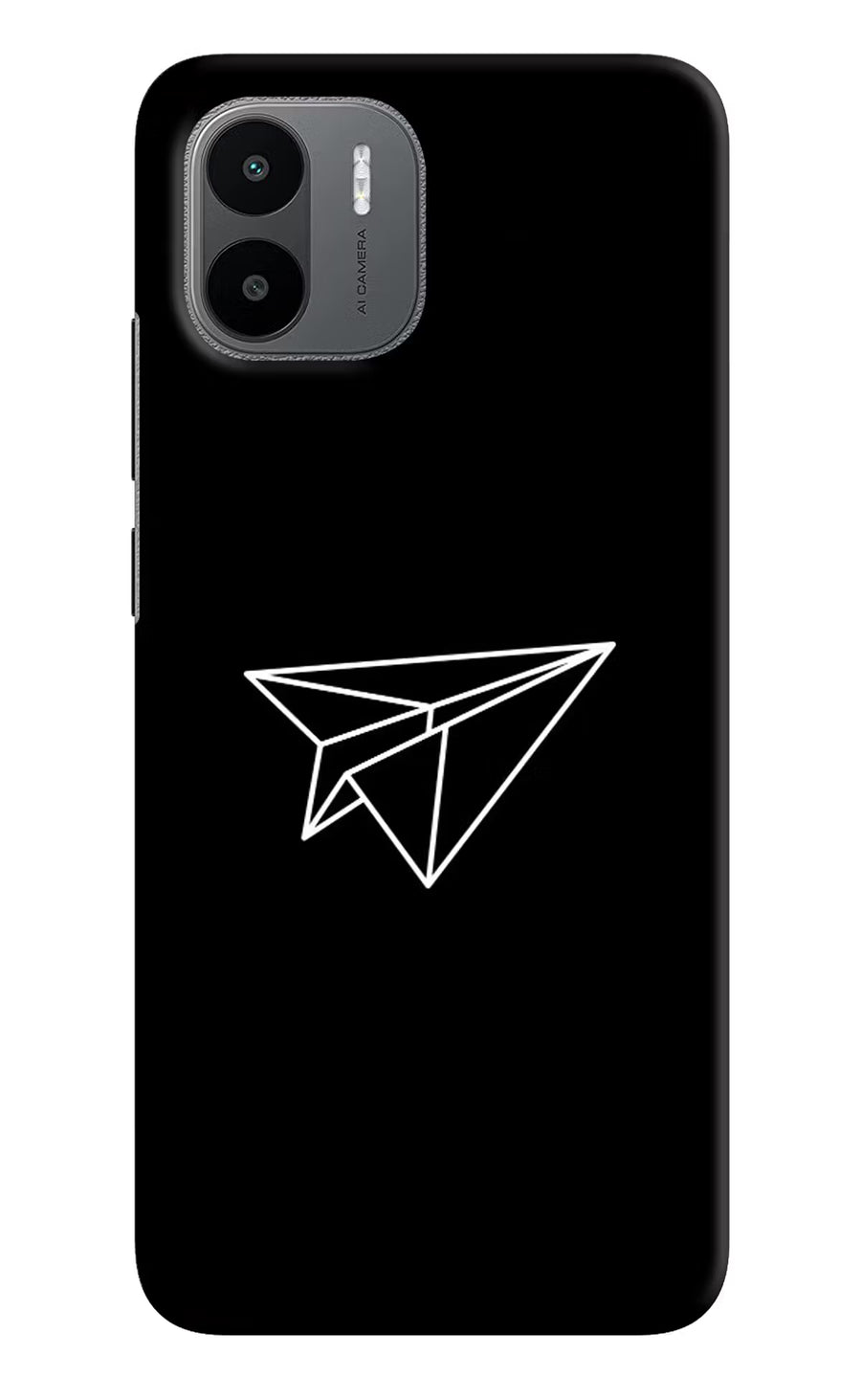 Paper Plane White Redmi A1/A2 Back Cover, Hard case