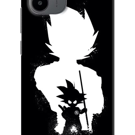 Goku Shadow Redmi A1/A2 Hard Case Back Cover by Casekaro